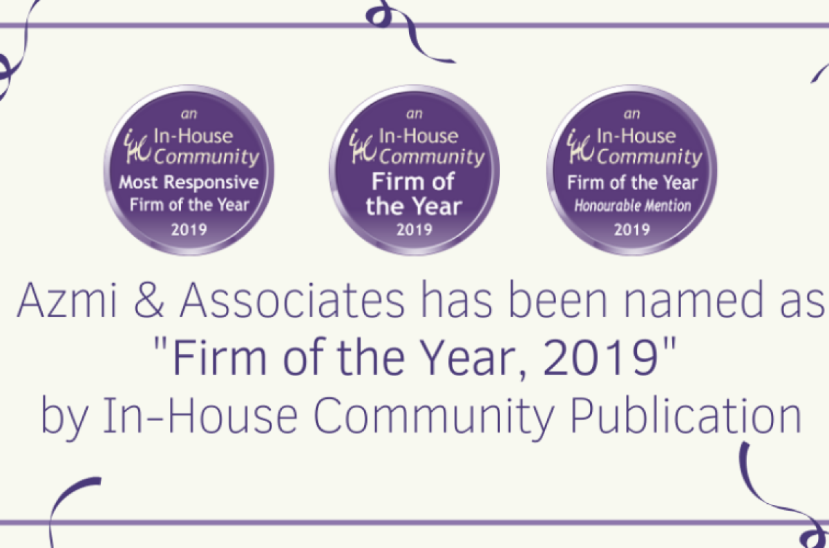 Firm of the year 2019