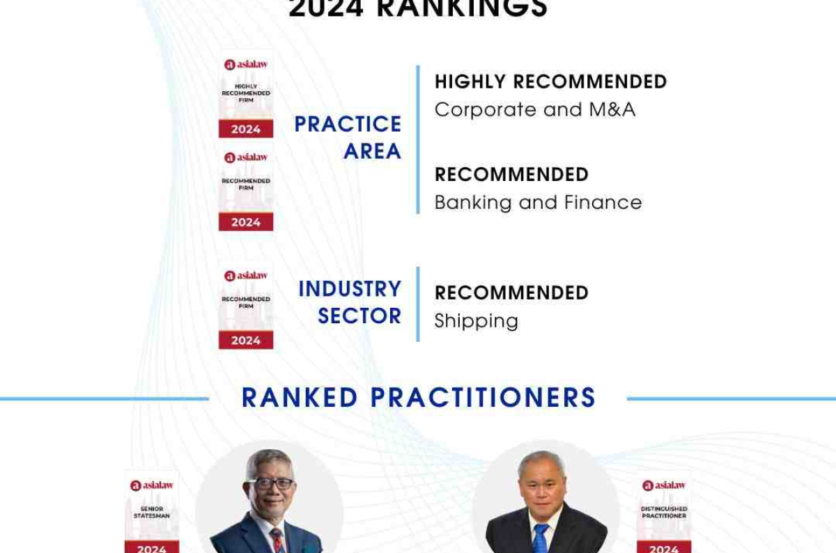 Azmi & Associates Listed in Asialaw 2024 Rankings