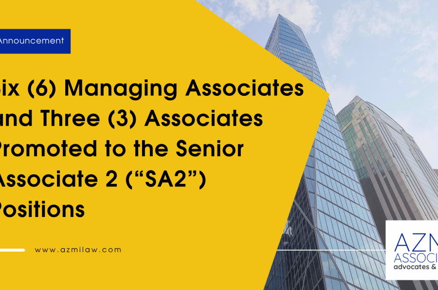 [Announcement LinkedIn] Six (6) Managing Associates and Three (3) Associates Promoted to the Senior Associate 2 (“SA2”) Positions