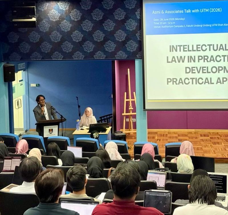 Partner Hafiz Zubir Shares Practical IP Insights at UiTM Law Faculty’s Collaborative Teaching Session